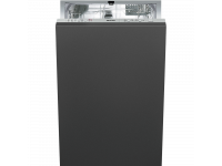 Полностью встраиваемая посудомоечная машина, 45 см, Серебристый Smeg STA4507