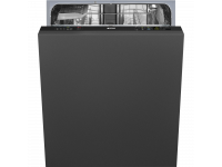 Полностью встраиваемая посудомоечная машина, 60 см, Чёрный Smeg STL62324LFR1