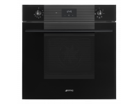 Электрический духовой шкаф, 60 см, Чёрный Smeg SF6100VB3