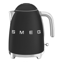 Чайник электрический, объем 1,7 л, Чёрный  матовый Smeg KLF03BLMEU