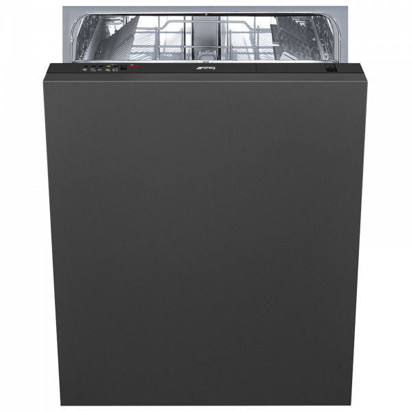 Полностью встраиваемая посудомоечная машина, 60 см, Чёрный Smeg ST512