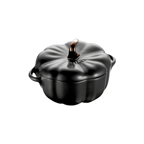 Кокот Staub "Тыква", 12,2 см, черный