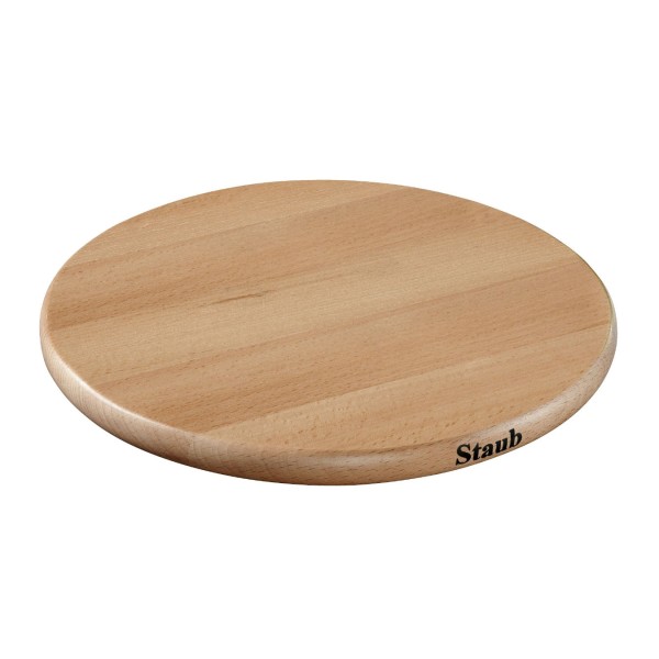 Подставка под горячее Staub деревянная, магнитная, круглая, 23 см