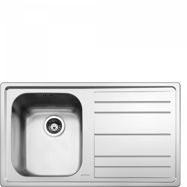 Врезная мойка, Нержавеющая сталь Smeg LEH861D