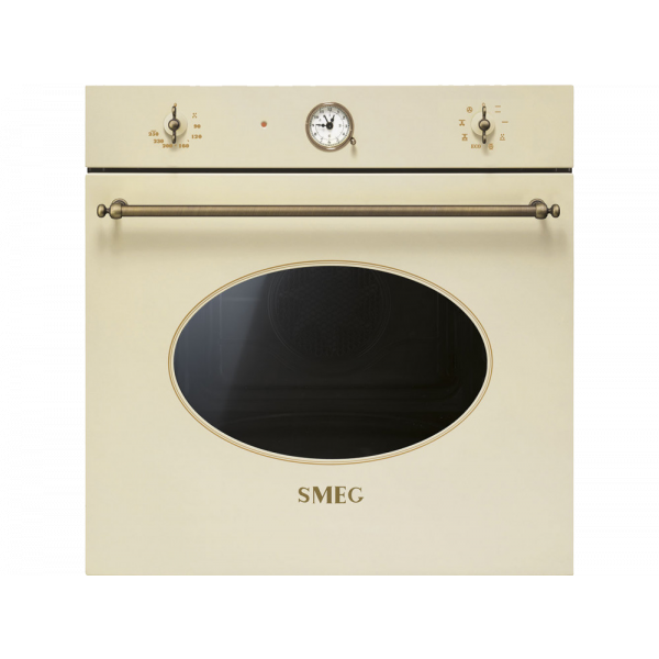Многофункциональный духовой шкаф, 60 см, Кремовый Smeg SFT805PO