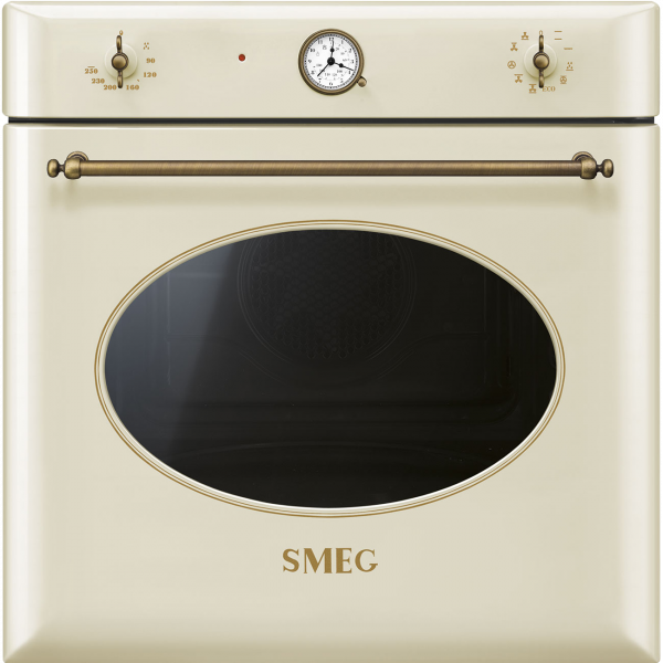 Многофункциональный духовой шкаф, 60 см, Кремовый Smeg SF855PO