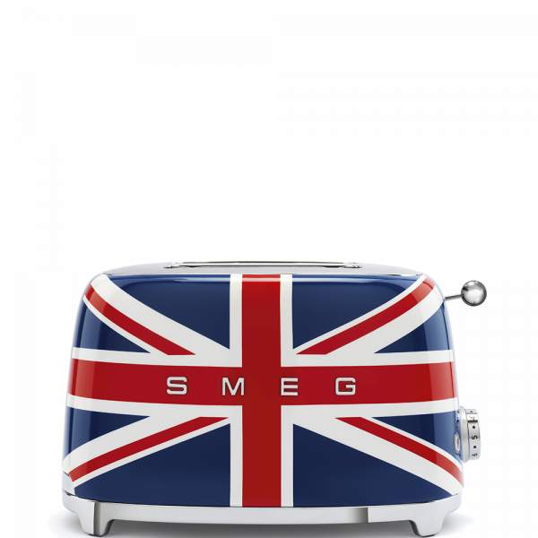 Тостер на 2 ломтика, Британский флаг Smeg TSF01UJEU