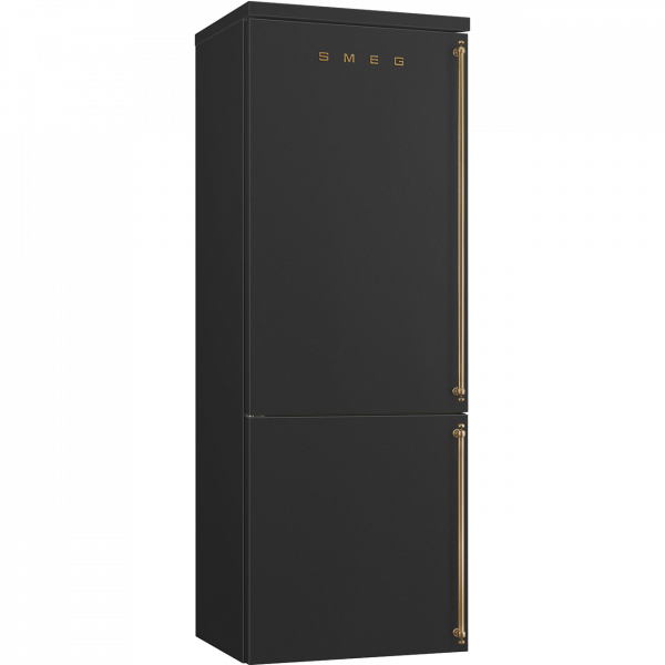 Отдельностоящий холодильник, 70 см, Антрацит Smeg FA8005LAO5