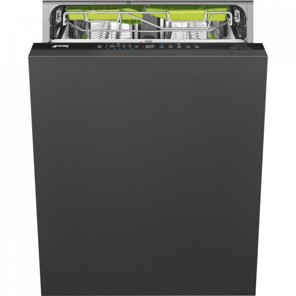Полностью встраиваемая посудомоечная машина, 60 см, Черный Smeg ST363CL