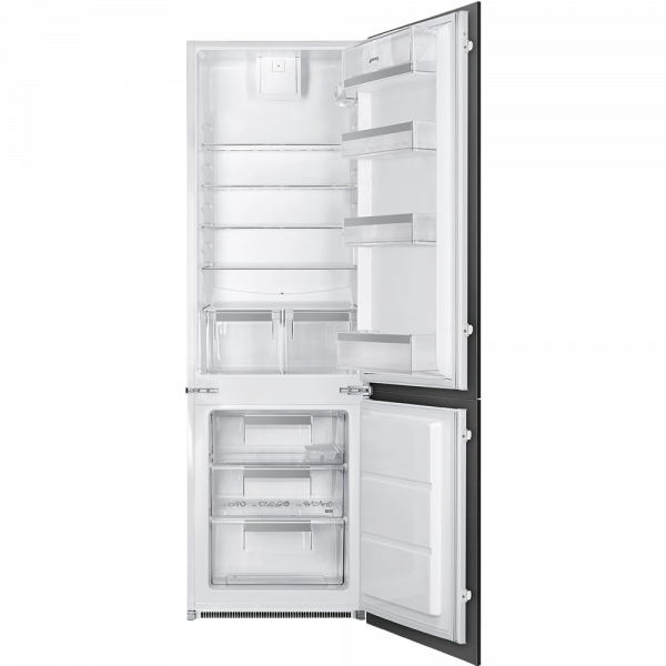 Встраиваемый комбинированный холодильник, Белый Smeg C7280F2P1