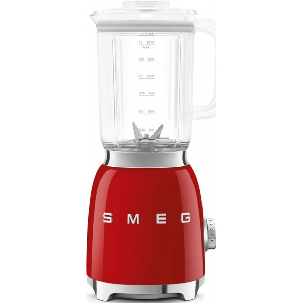 Стационарный блендер, объем кувшина 1,5л, Красный Smeg BLF03RDEU (Уценка)