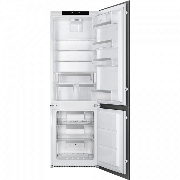 Встраиваемый комбинированный холодильник, Белый Smeg C7280NLD2P1