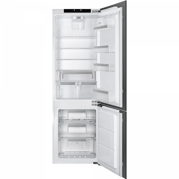 Встраиваемый комбинированный холодильник, Белый Smeg CD7276NLD2P1