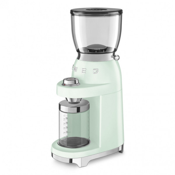 Кофемолка Smeg CGF11PGEU, пастельный зеленый