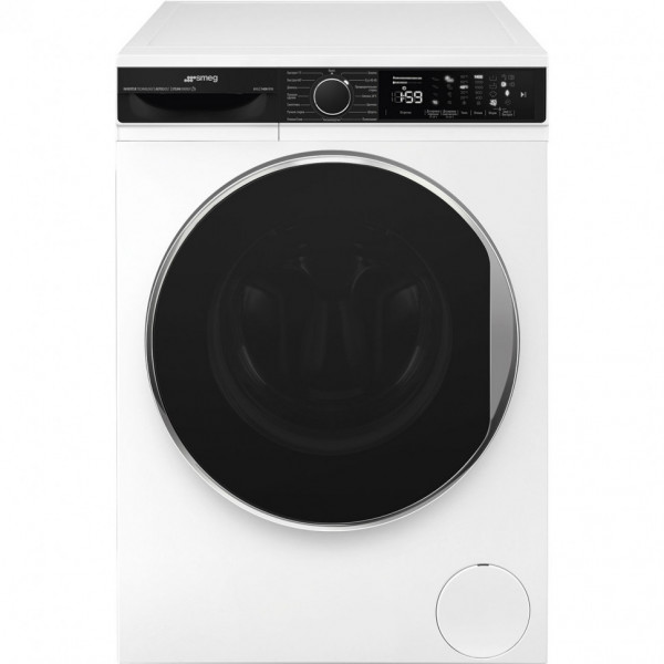 Отдельностоящая стиральная машина Smeg WM3T84RU4, глубина 52,7 см, загрузка 8 кг, цвет белый