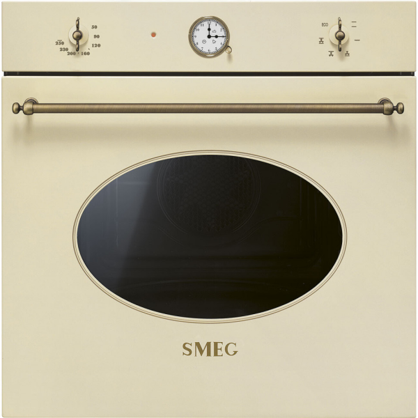 Многофункциональный духовой шкаф, 60 см, 6 функций, Антрацит Smeg SF68C1PO