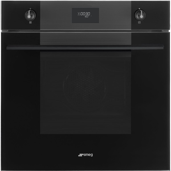 Многофункциональный духовой шкаф, 60 см, Чёрный Smeg SF6101TB3RU