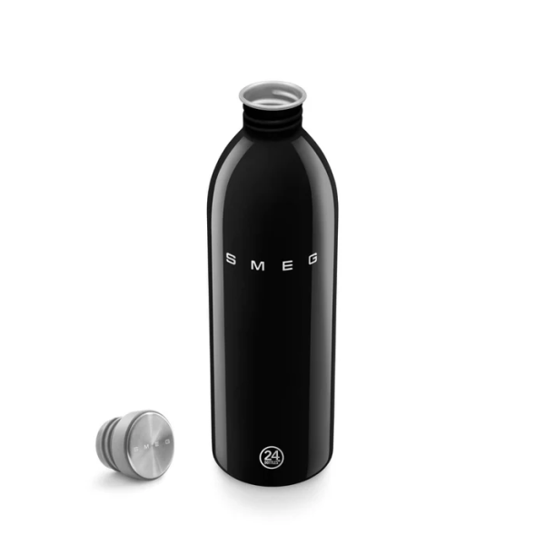 Термическая бутылка SMEG WBF02BL x 24Bottles® Черный