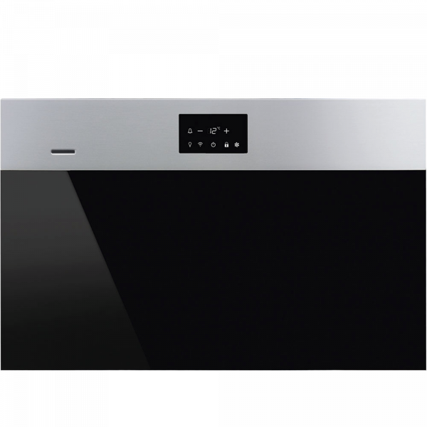 Холодильный шкаф для вина встраиваемый, 45 см, Нержавеющая сталь Smeg CVI318RWX2