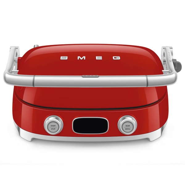 Гриль многофункциональный, красный SMEG MGF01RDEU
