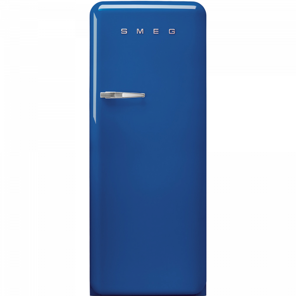 Отдельностоящий однодверный холодильник, стиль 50-х годов, 60 см, Синий Smeg FAB28RBE5