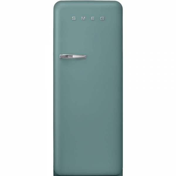 Отдельностоящий однодверный холодильник, стиль 50-х годов, 60 см, Зеленый Smeg FAB28RDEG5