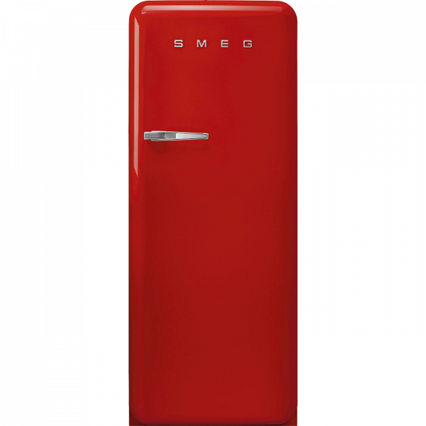 Отдельностоящий однодверный холодильник, стиль 50-х годов, 60 см, Красный Smeg FAB28RRD5