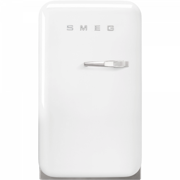 Отдельностоящий минибар, Белый Smeg FAB5LWH5, стиль 50-х гг.