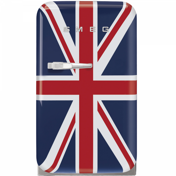 Отдельностоящий минибар, Британский флаг Smeg FAB5RDUJ5, стиль 50-х гг.