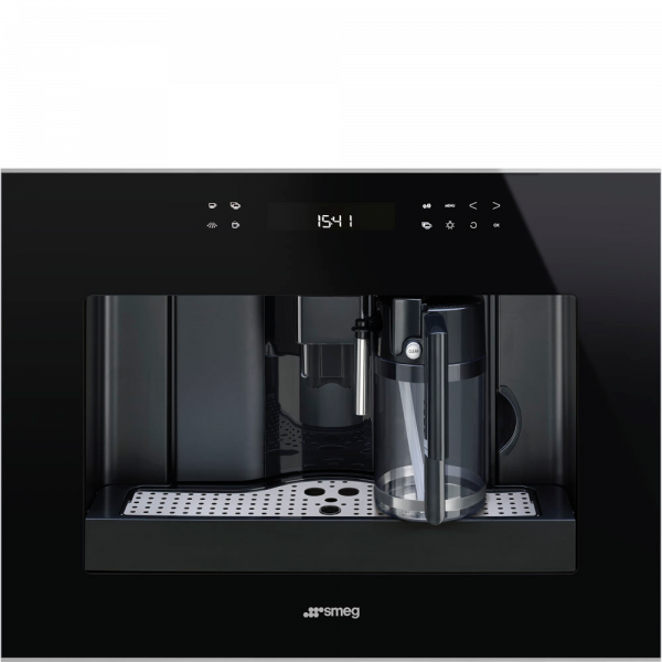 Автоматическая кофемашина, 60 см, Чёрный Smeg CMS4601NX