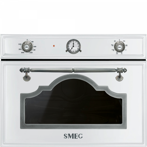 Встраиваемая микроволновая печь, 60 см, Белый Smeg SF4750MBS