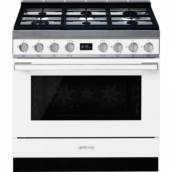 Отдельностоящий варочный центр, 90х60 см, Белый Smeg CPF9GMWH