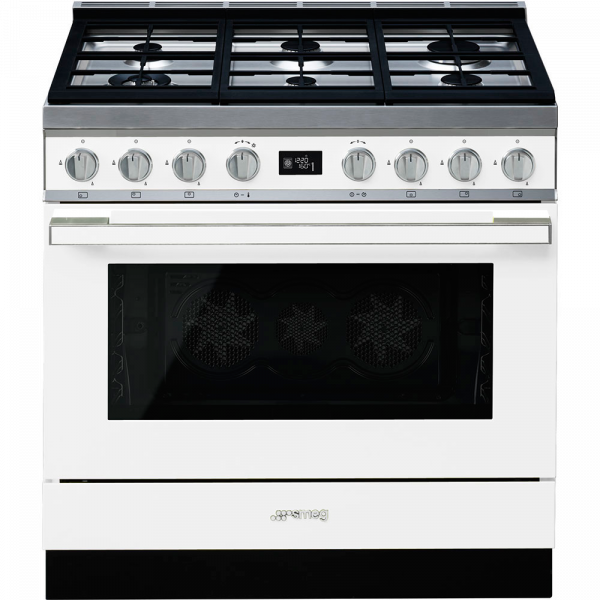 Отдельностоящий варочный центр, 90х60 см, Белый Smeg CPF9GPWH