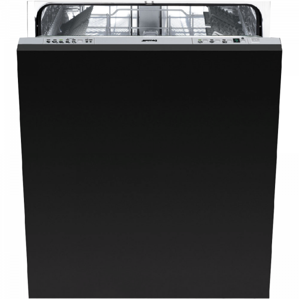 Полностью встраиваемая посудомоечная машина, 60 см, Серебристый Smeg STA 6445-2