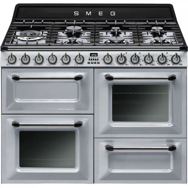 Отдельностоящий варочный центр, 110х60 см, Серебристый Smeg TR4110S1