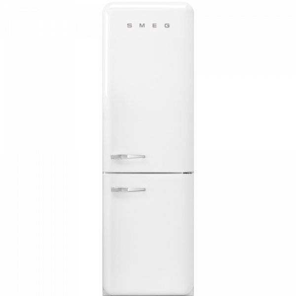 Отдельностоящий двухдверный холодильник, стиль 50-х годов, 60 см, Белый Smeg FAB32RWH5