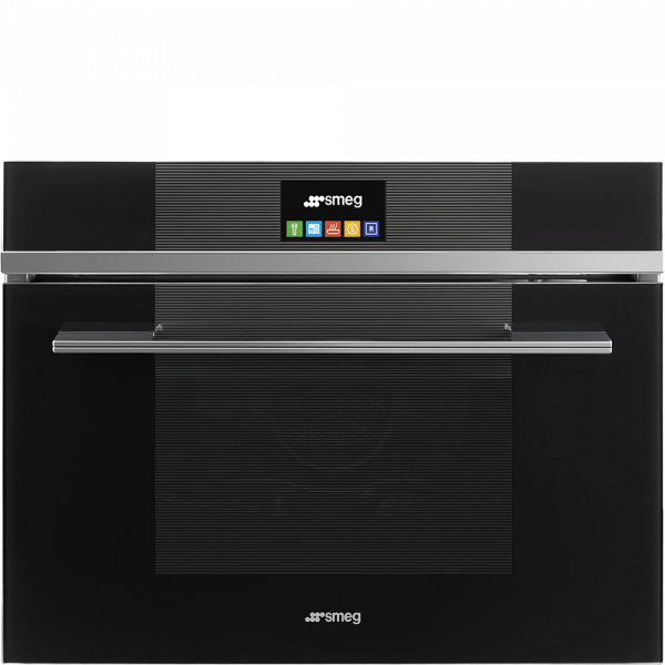 Встраиваемый духовой шкаф, 59,7 см, Чёрный Smeg SF4104VCN