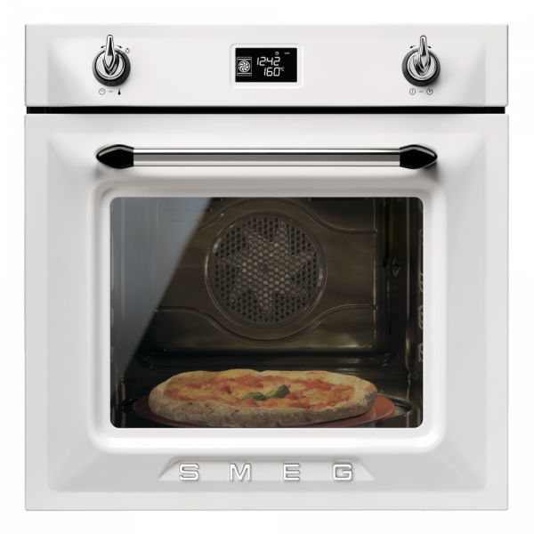 Многофункциональный духовой шкаф, 60 см, Белый Smeg SF6922BPZE1